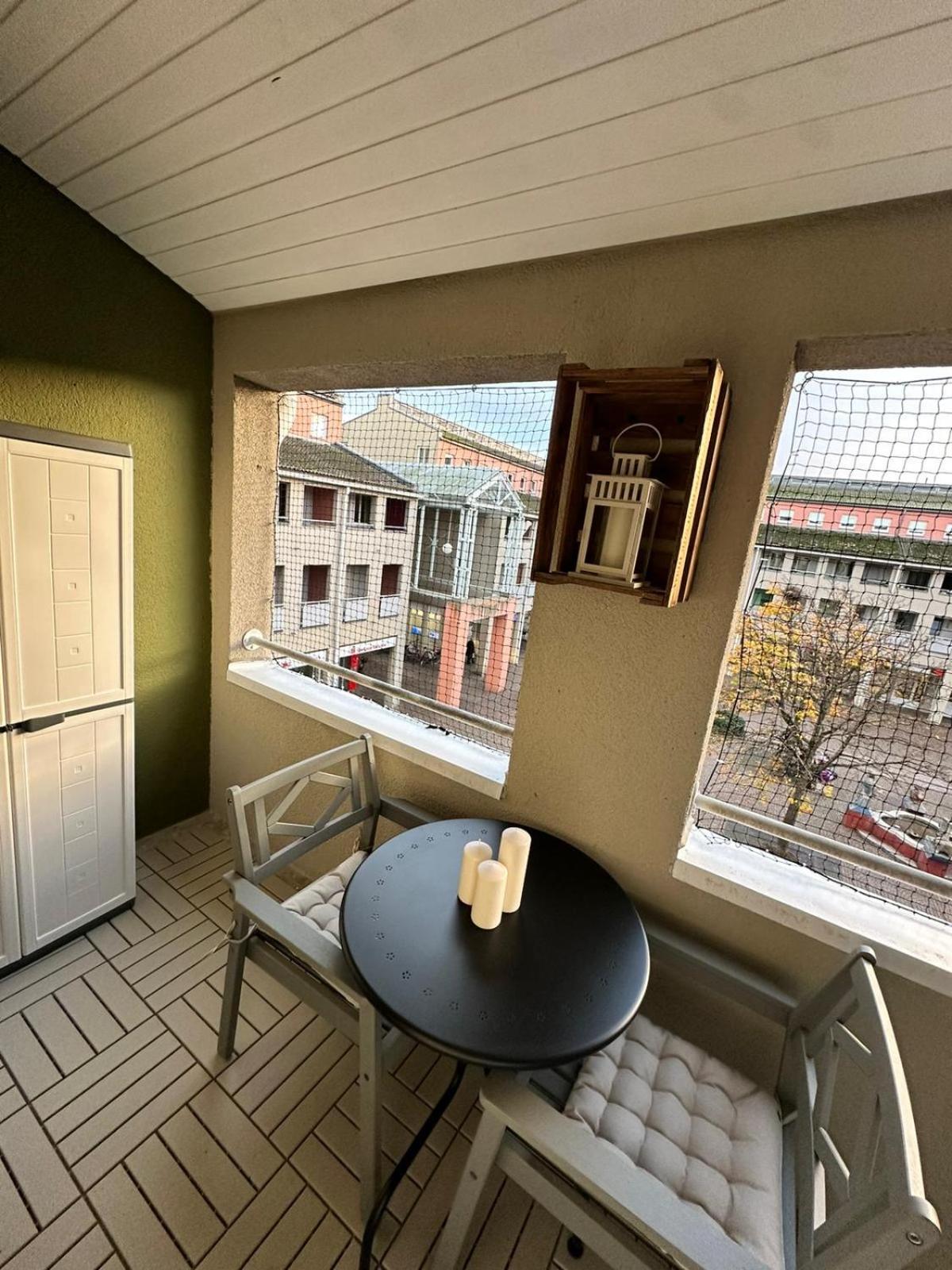 Naehe Kit Mit Parkplatz Und Smart Tv Apartment Karlsruhe Exterior photo